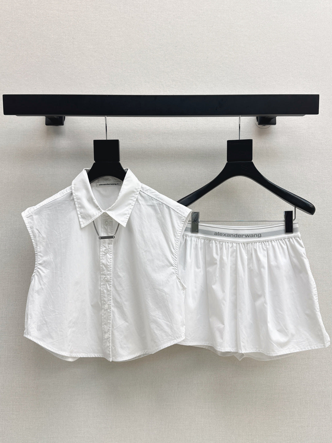 Wang 25ss vest short set