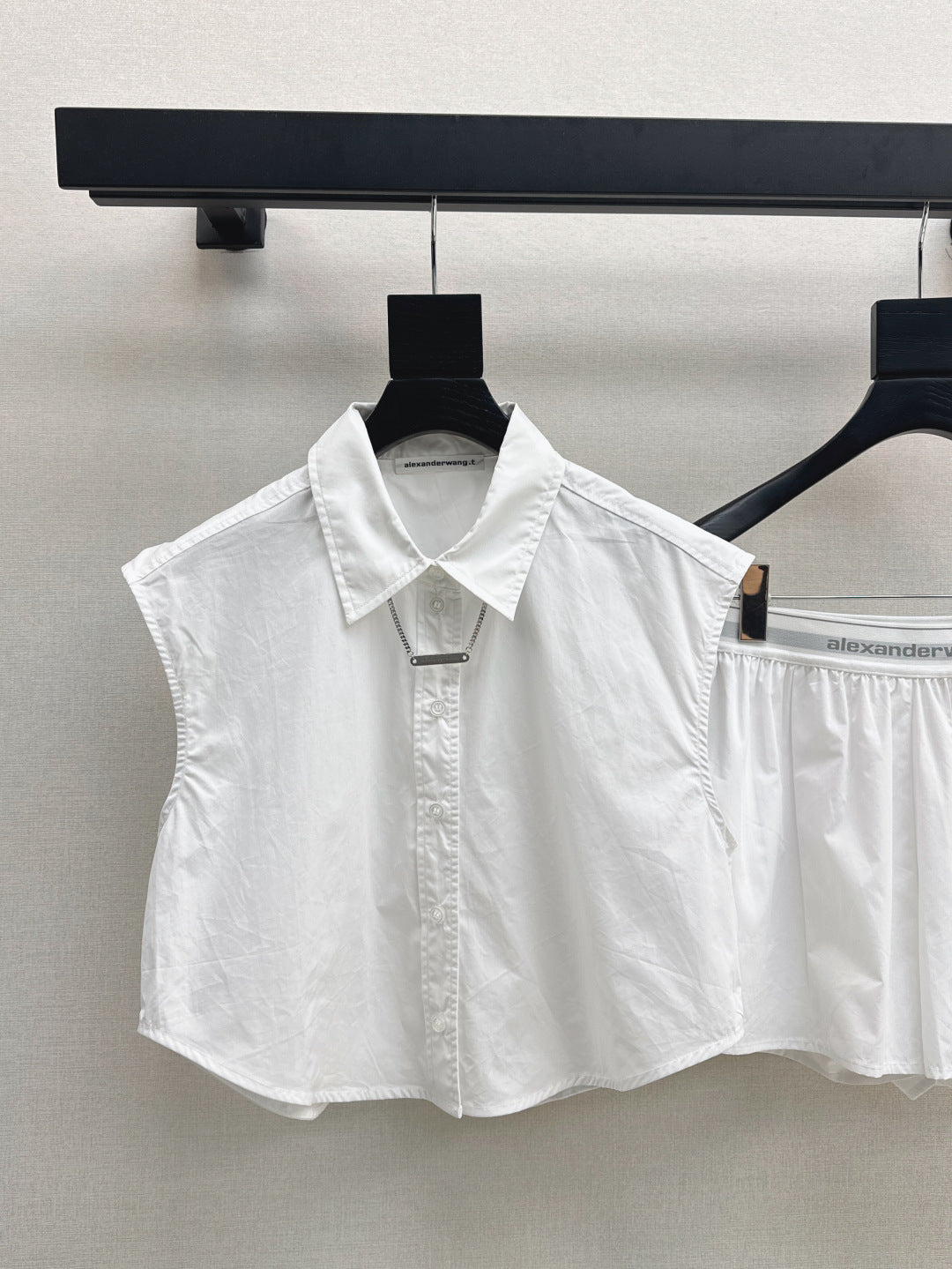 Wang 25ss vest short set