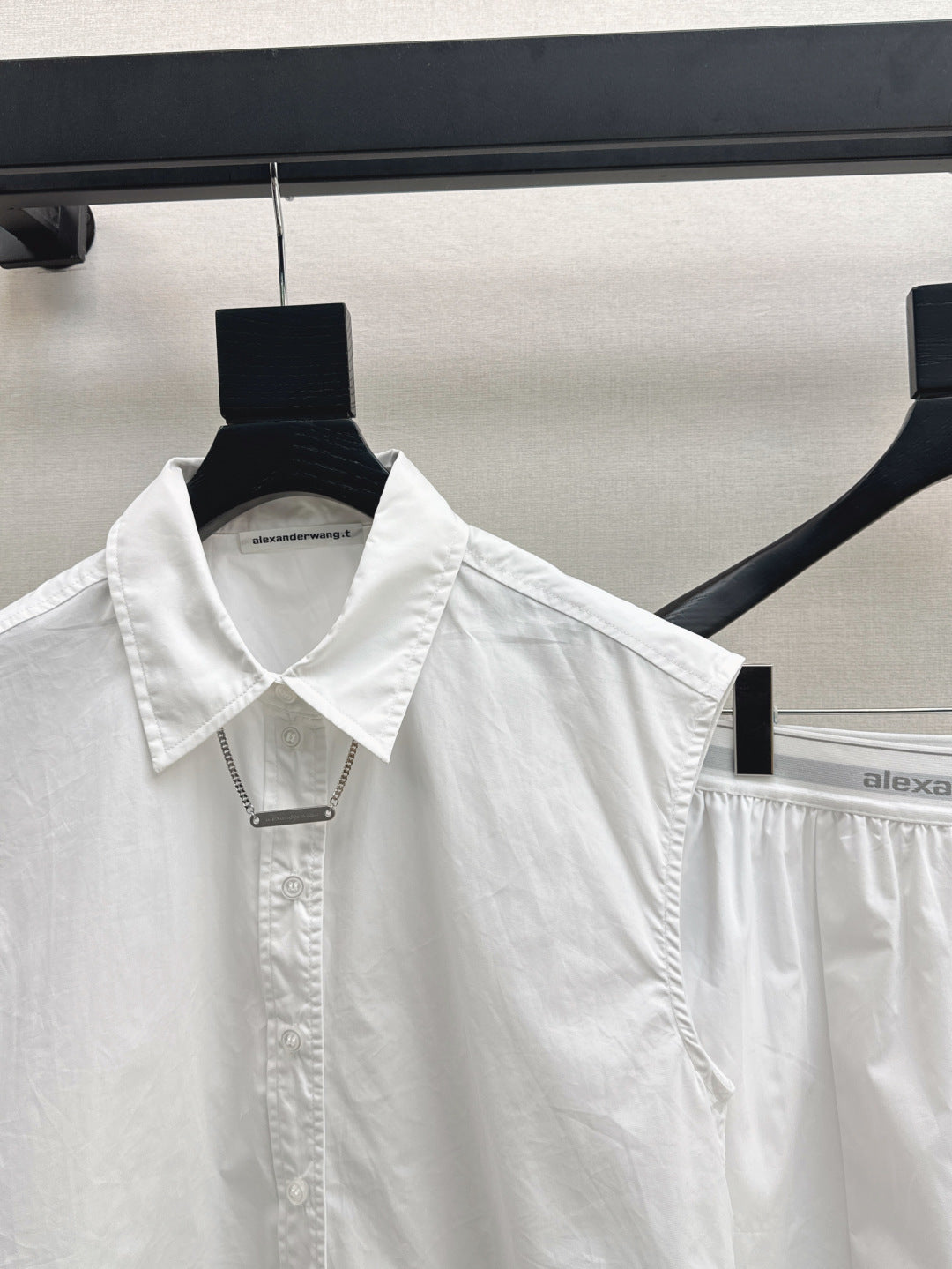 Wang 25ss vest short set