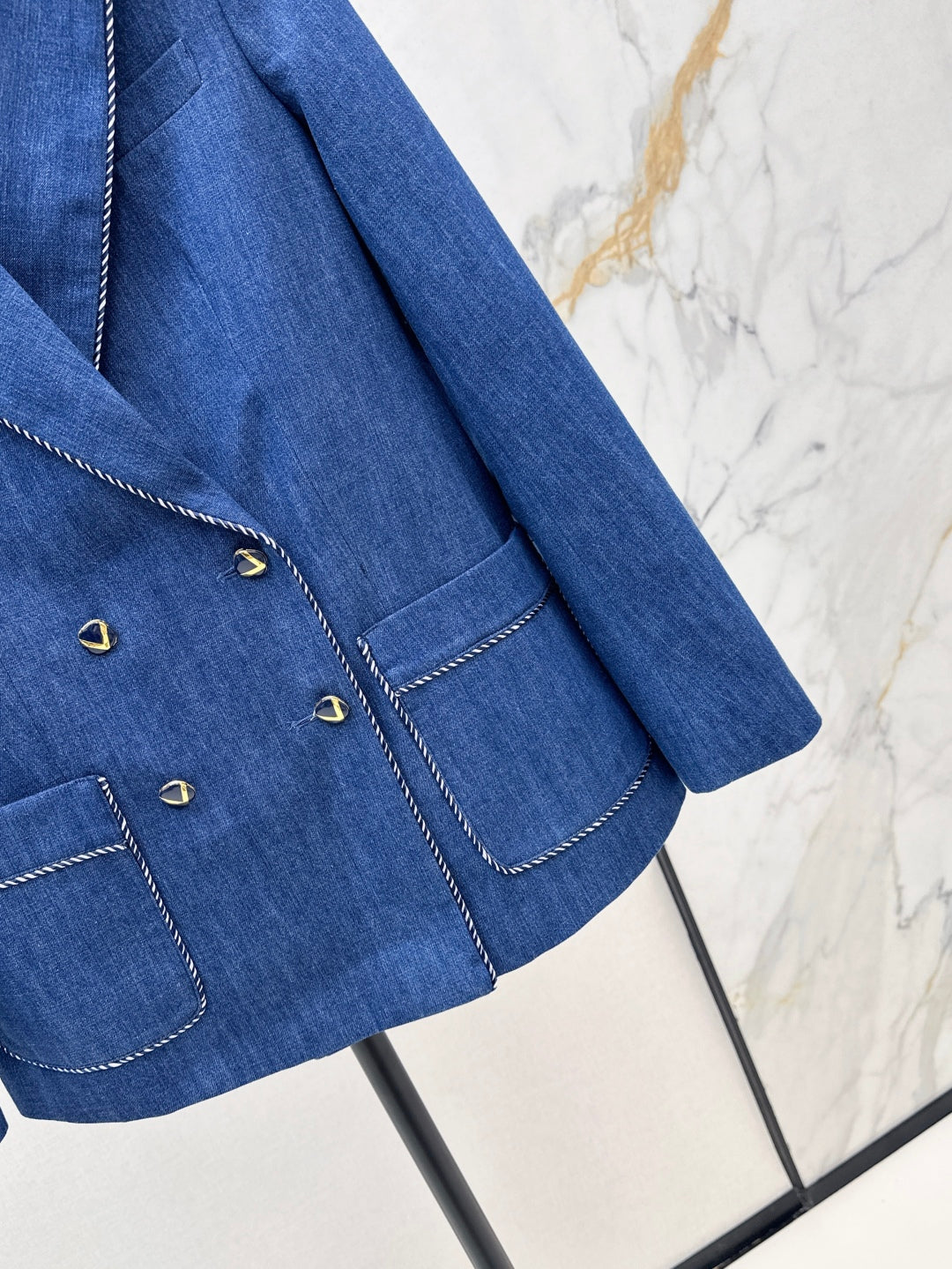 Valen 25fw denim blazer