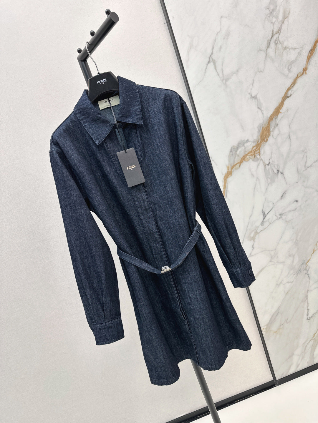 Fend 25fw denim dress
