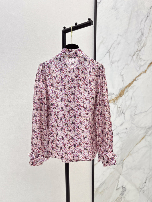 Chan 25fw silk shirt