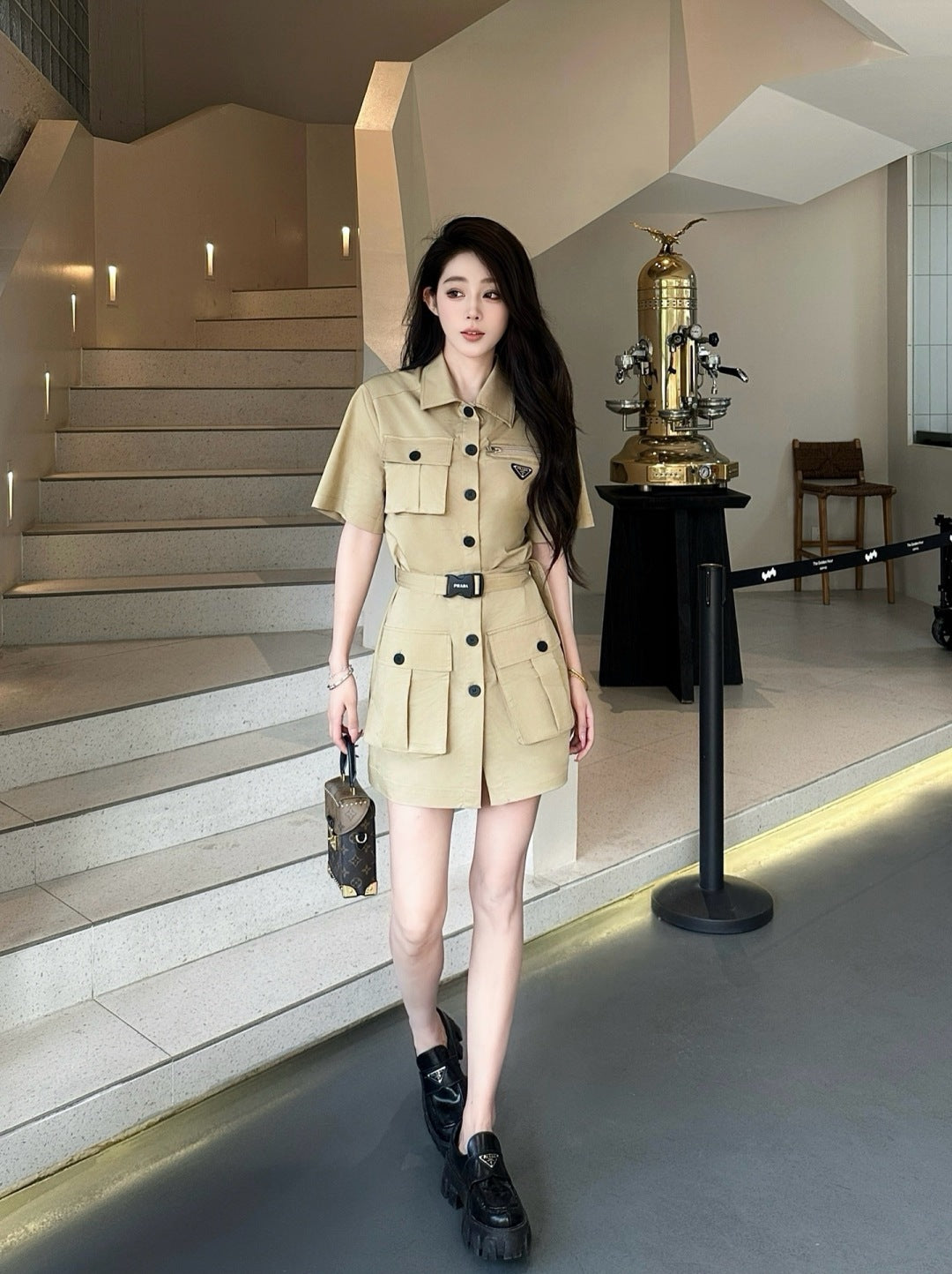 Pra 25fw cargo dress