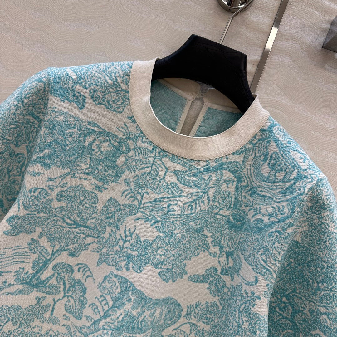 CD 25ss miss D knit shirt