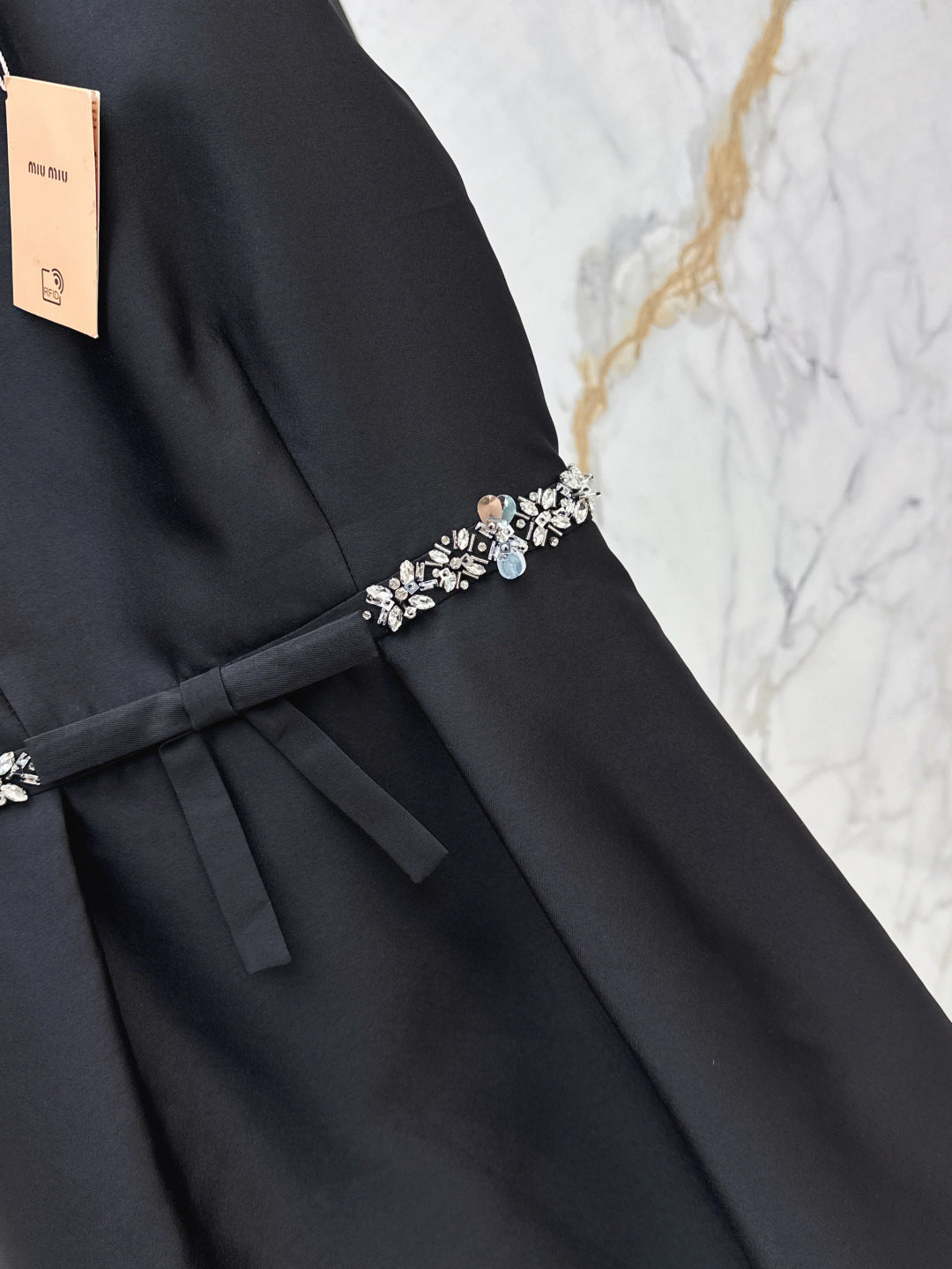Miu 25ss beaded dress