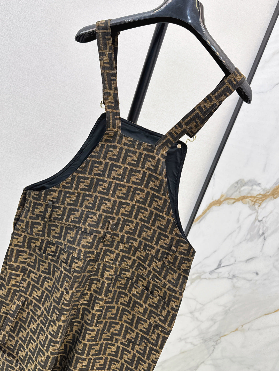 Fend 25ss jacquard jumpsuit