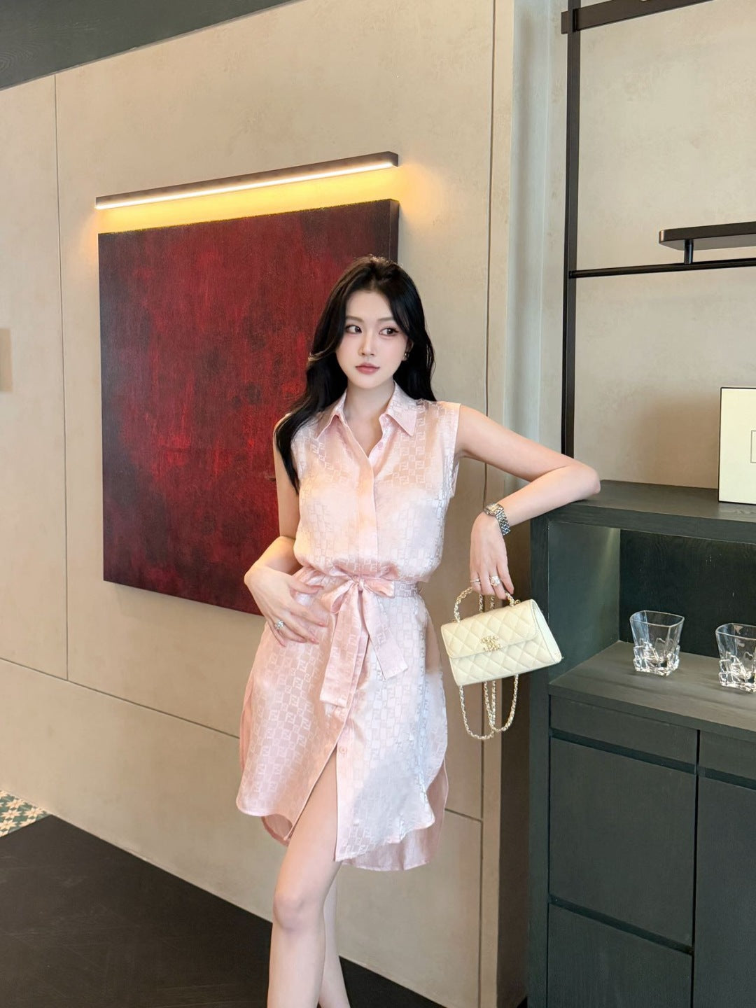 Fend 25ss sleeveless dress
