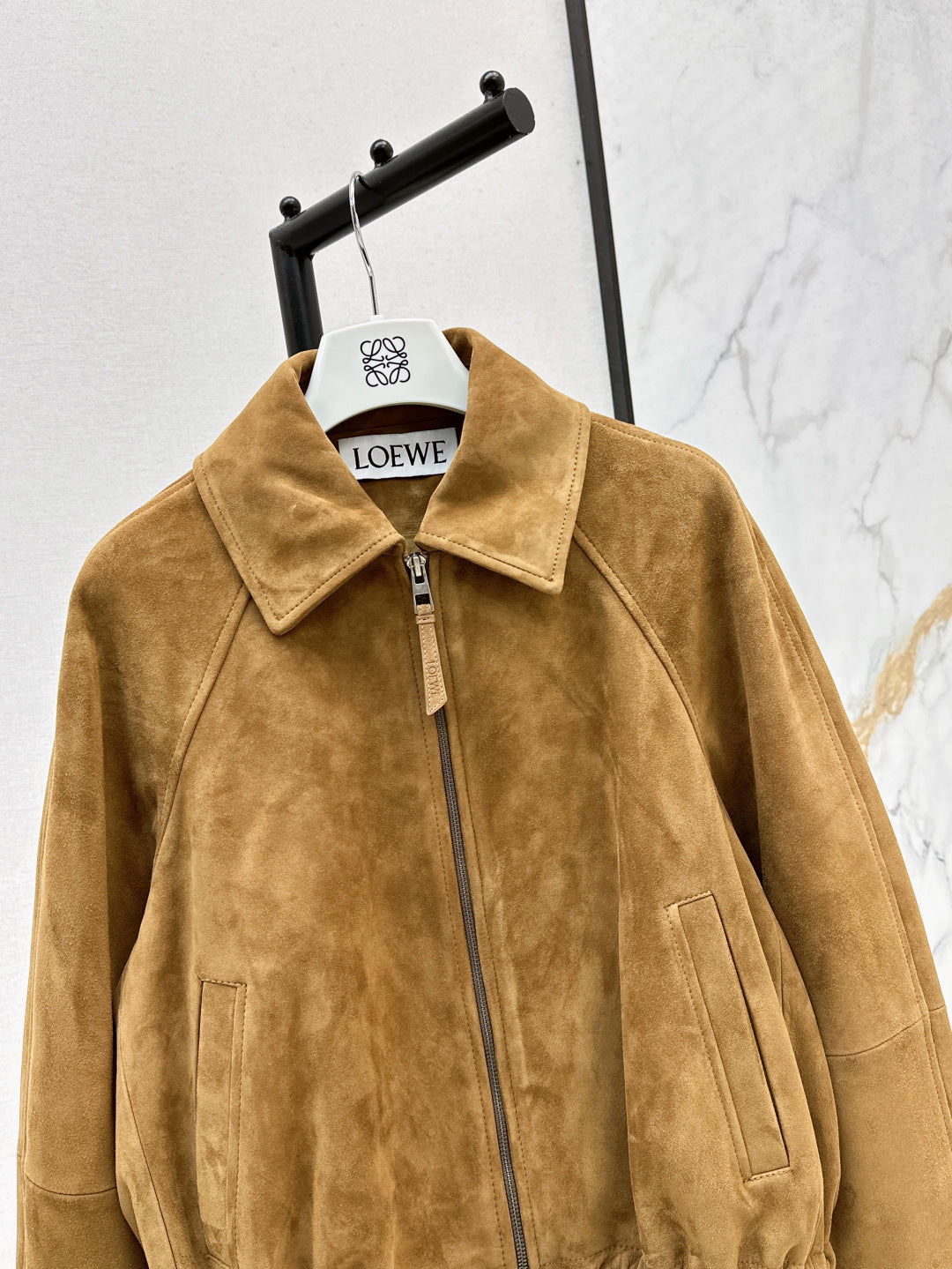 Loe 25fw suede jacket
