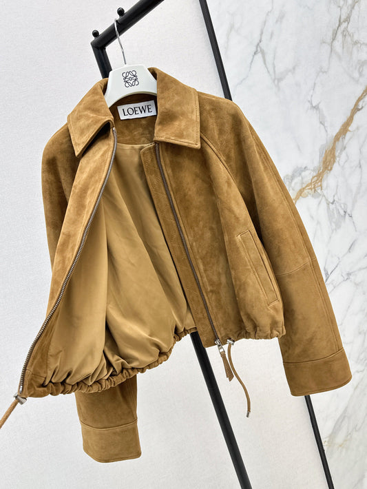 Loe 25fw suede jacket