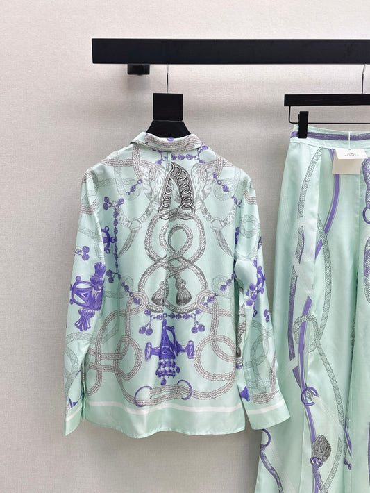 Herm 25fw Silk shirt