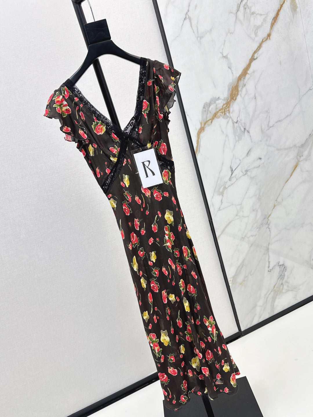 RL 25ss silk dress