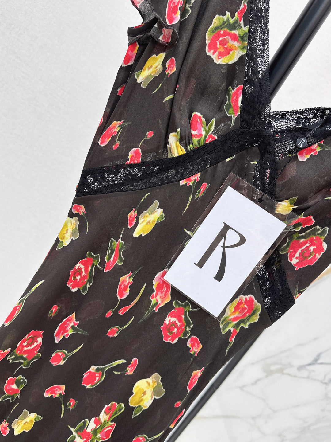 RL 25ss silk dress
