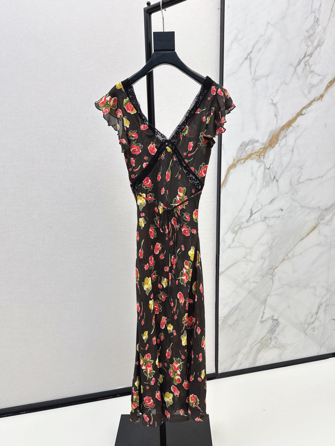 RL 25ss silk dress