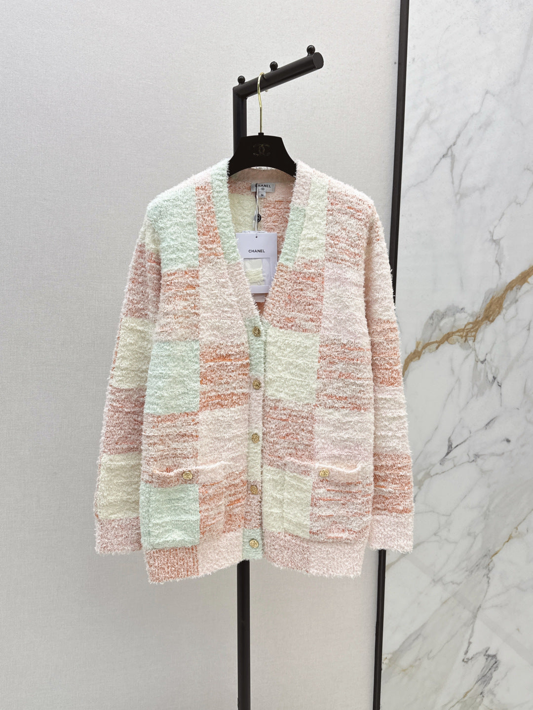 Chan 25fw knitted cardigan