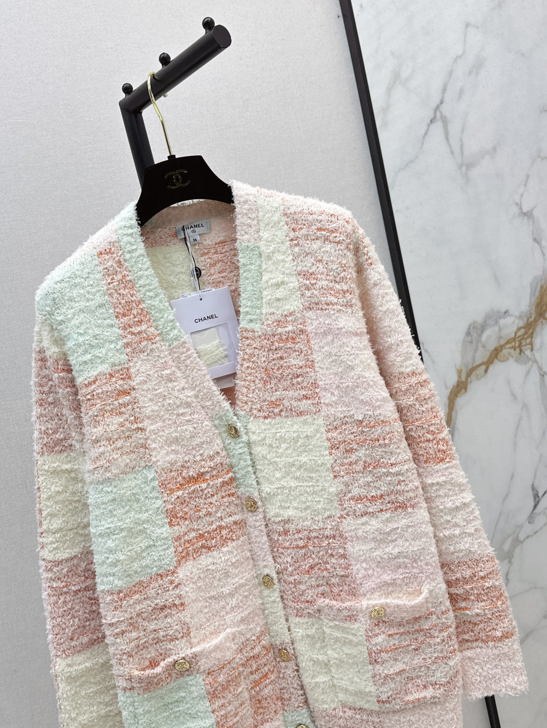 Chan 25fw knitted cardigan