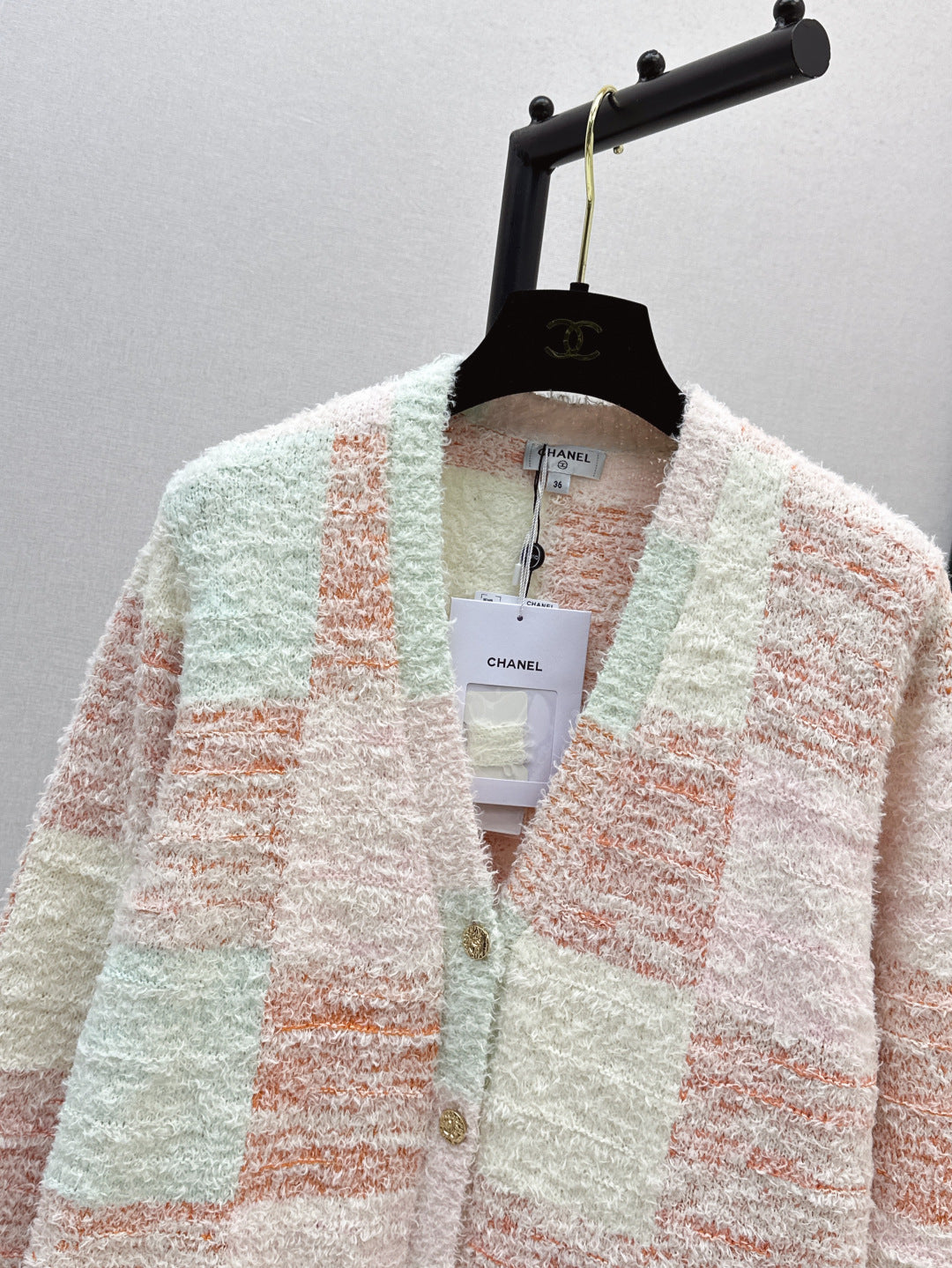 Chan 25fw knitted cardigan
