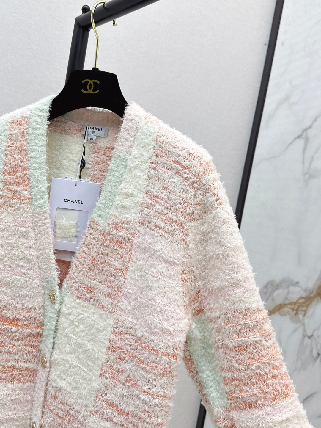 Chan 25fw knitted cardigan
