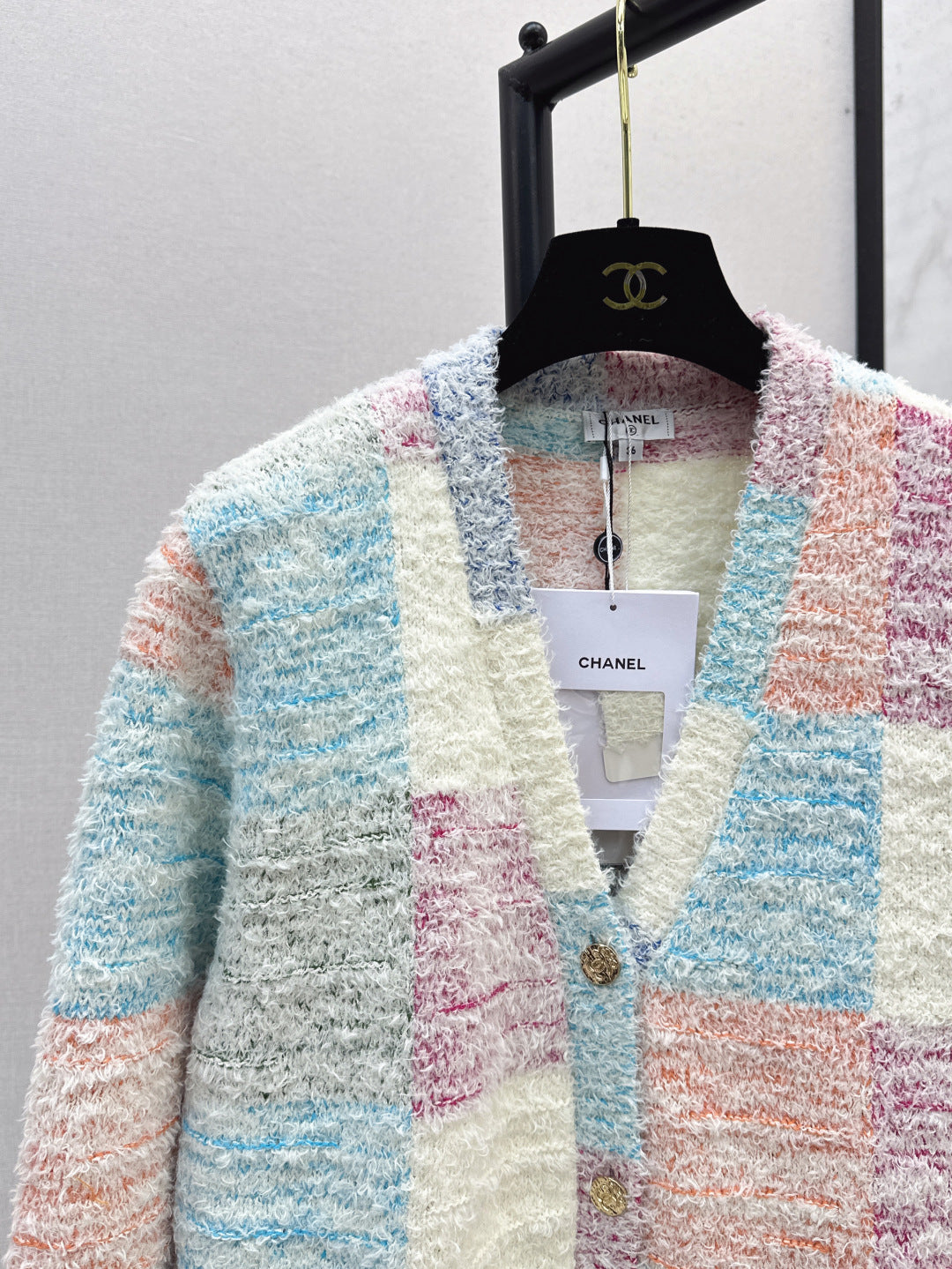 Chan 25fw knitted cardigan