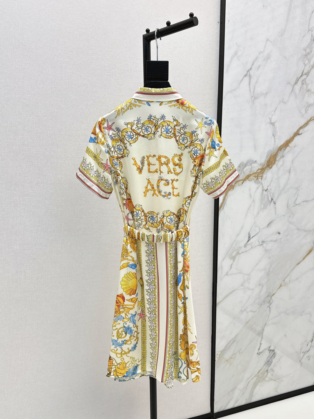 Vers 25ss printed dress
