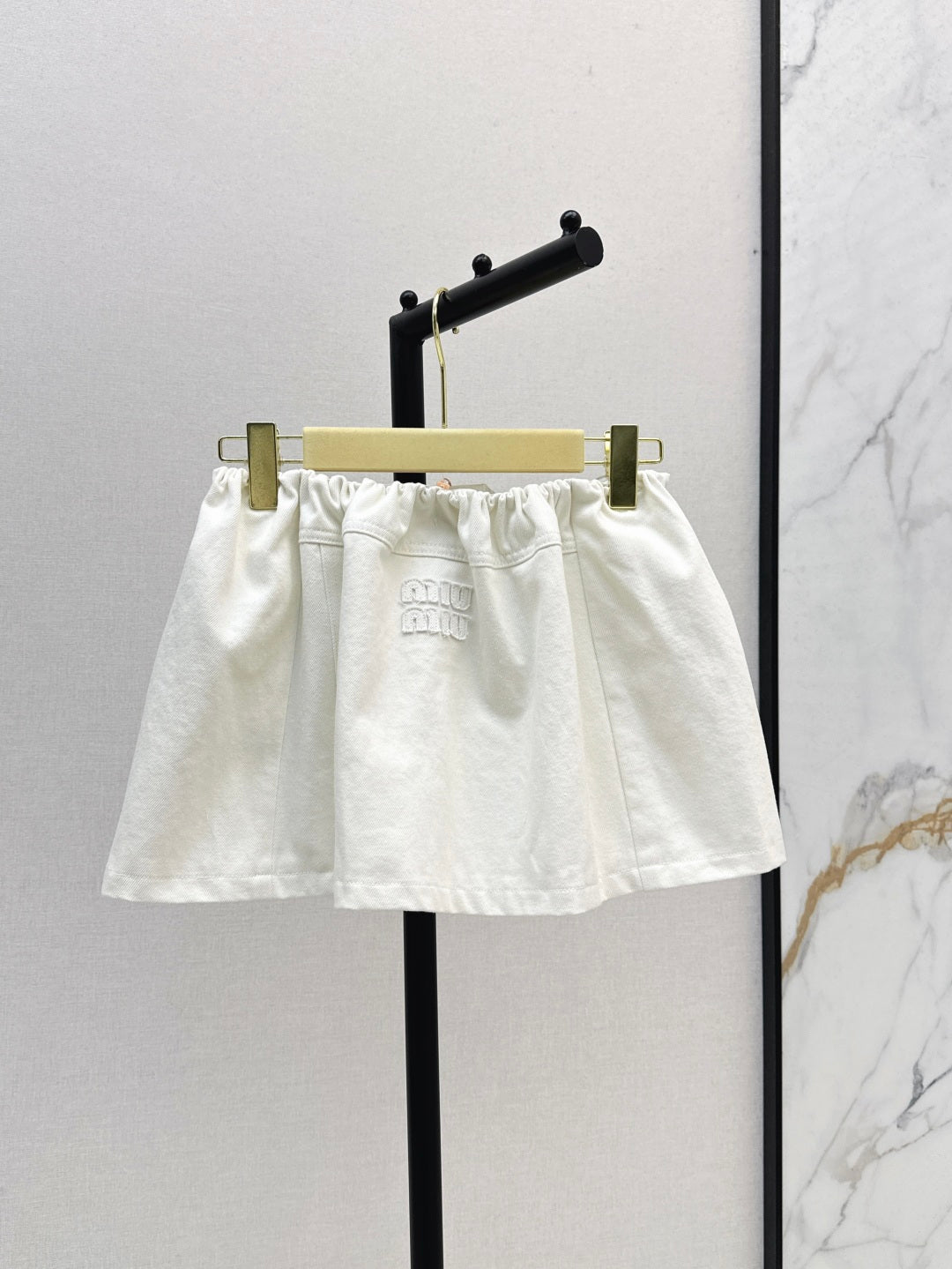 Miu 25fw denim skirt