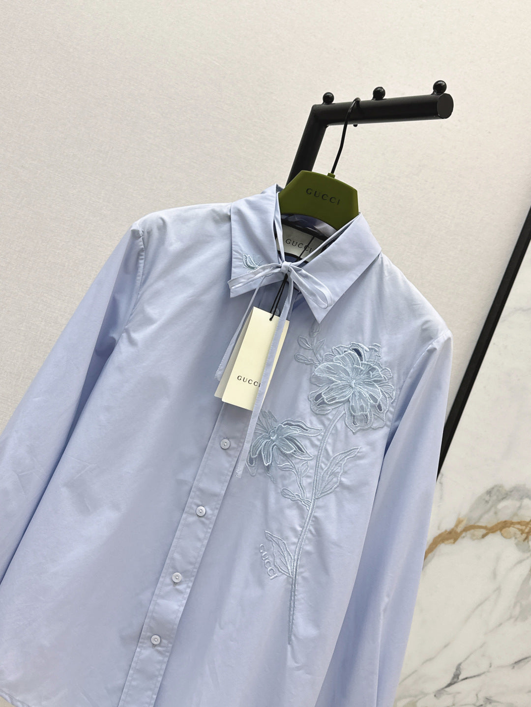 Guc 25fw embroidered shirt