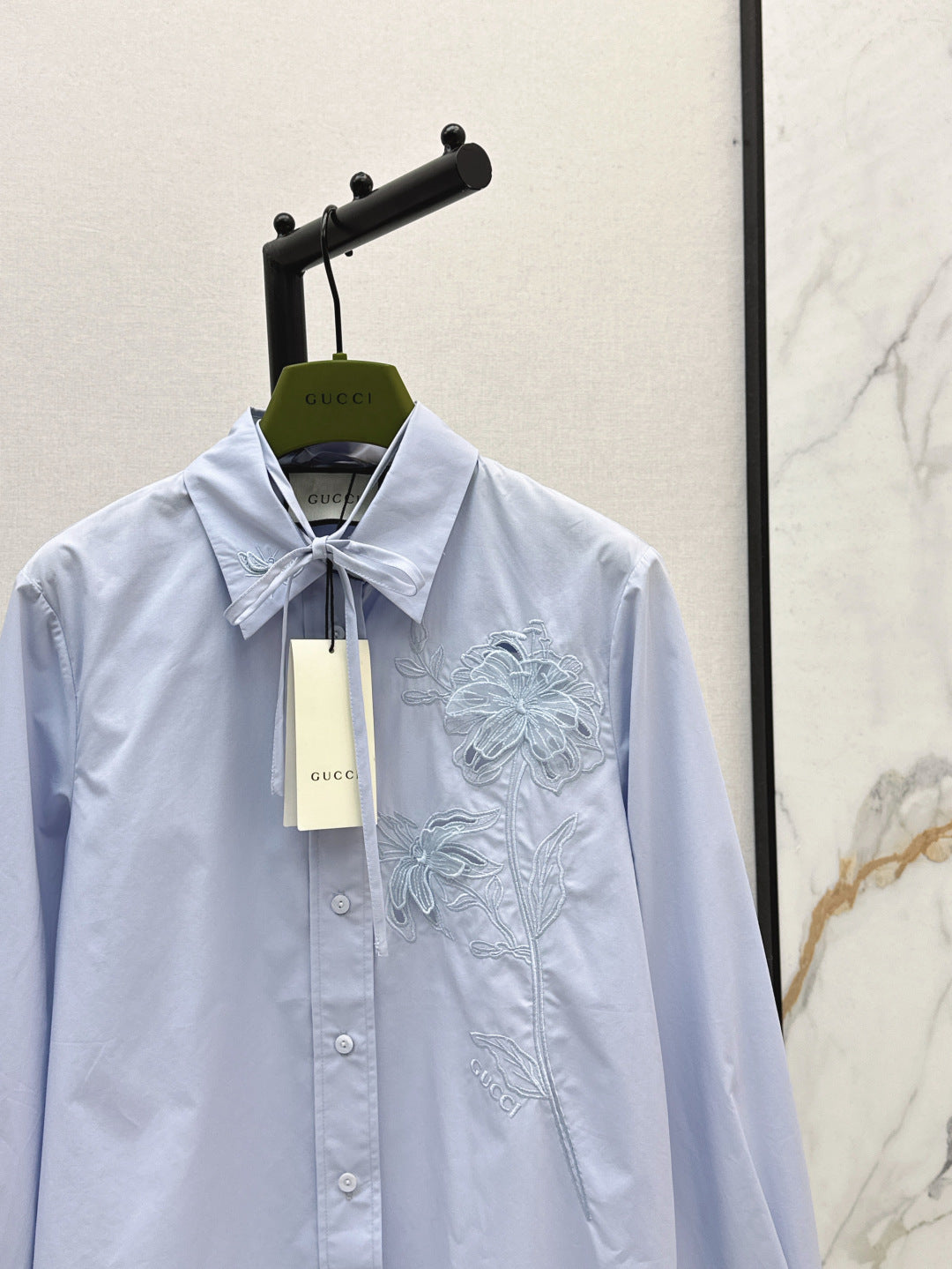 Guc 25fw embroidered shirt