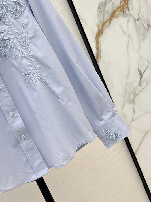 Guc 25fw embroidered shirt