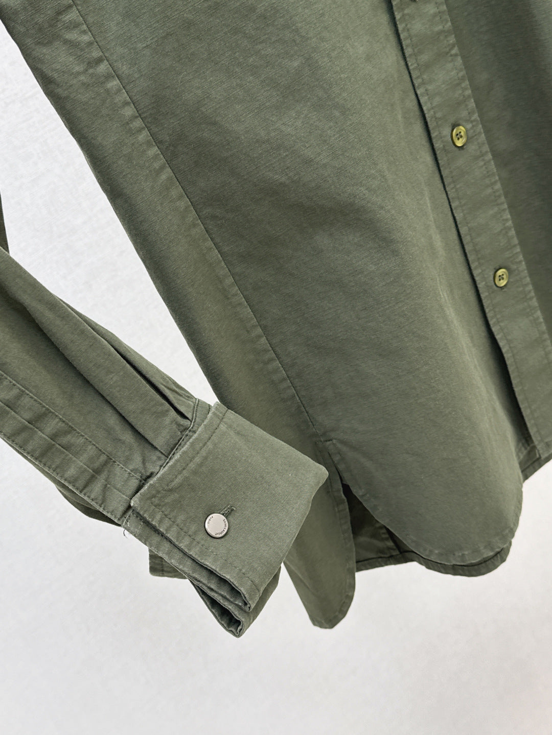 Saint lau 25fw embroidered shirt