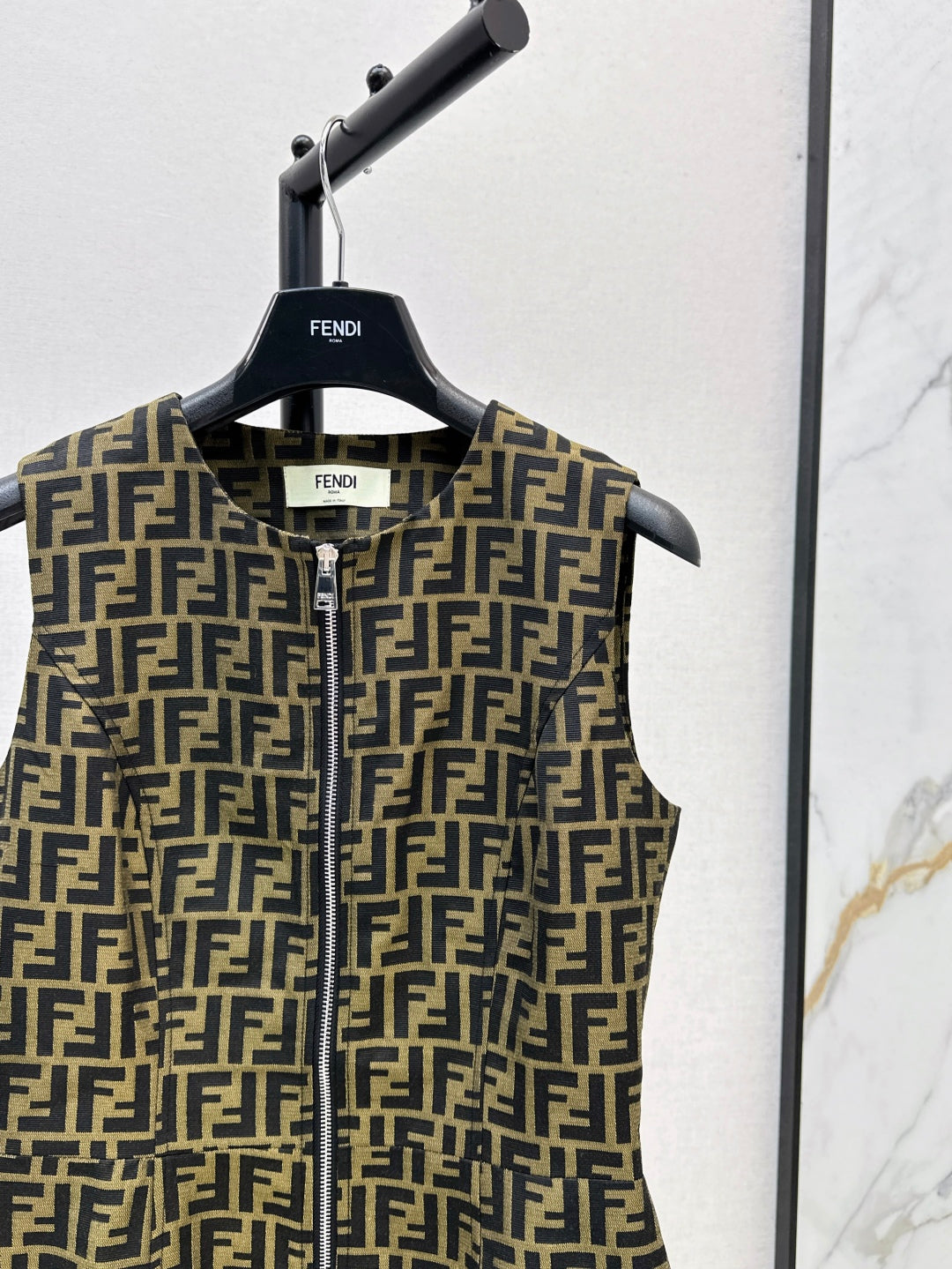 Fend 25fw jacquard dress