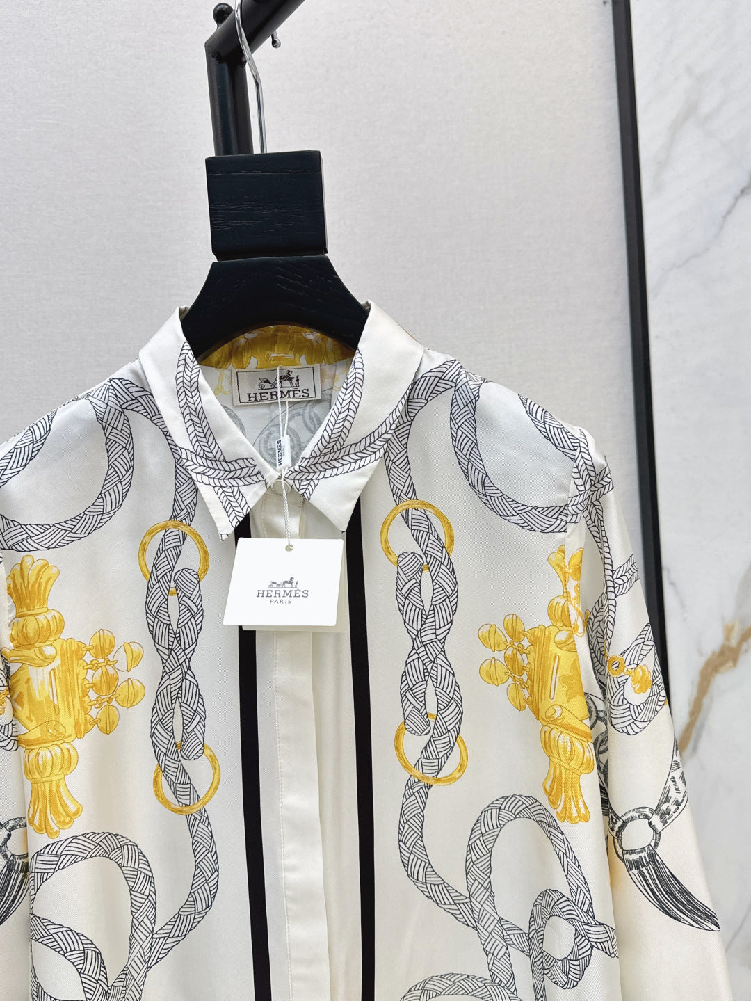 Herm 25ss silk shirt