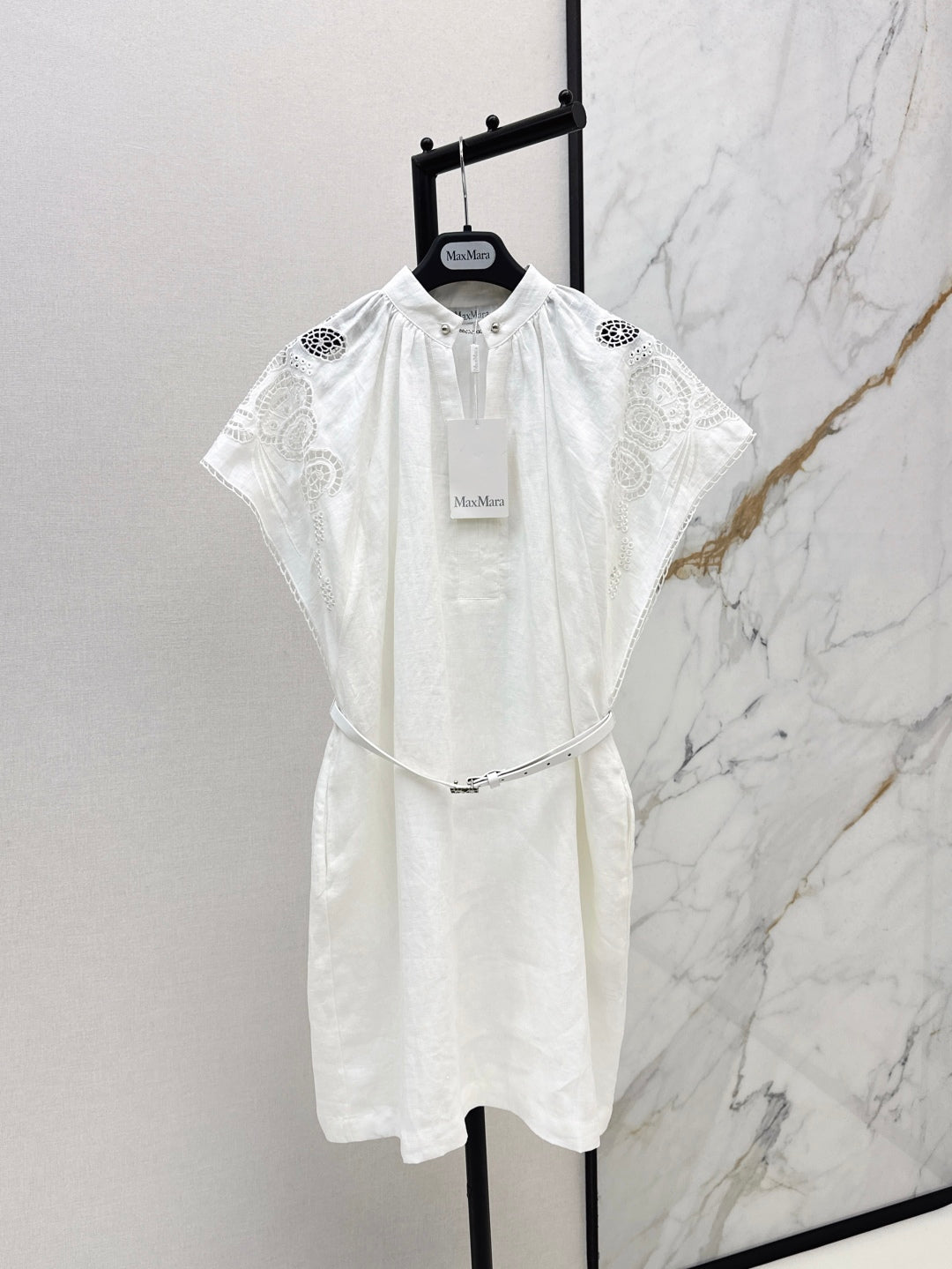 Max 25ss embroidered dress