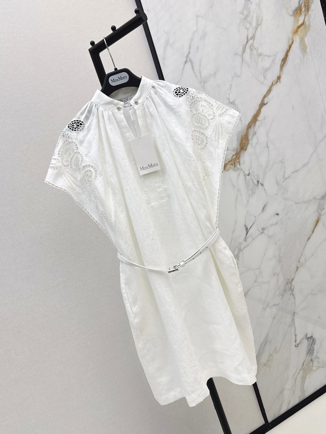 Max 25ss embroidered dress