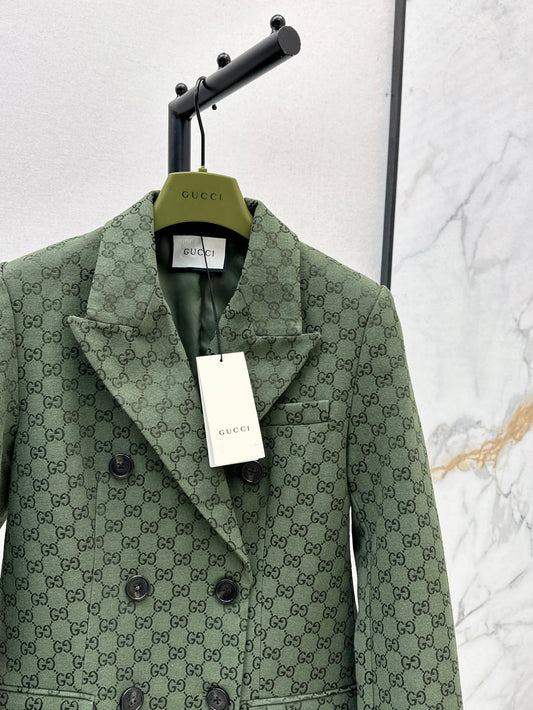 Guc 25fw jacquard blazer