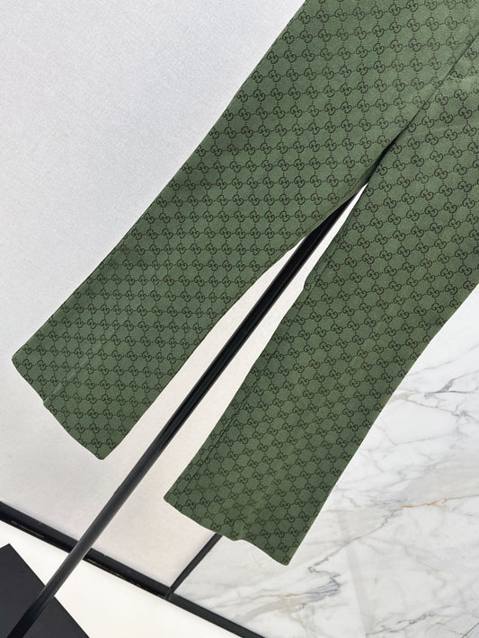 Guc 25fw jacquard pants