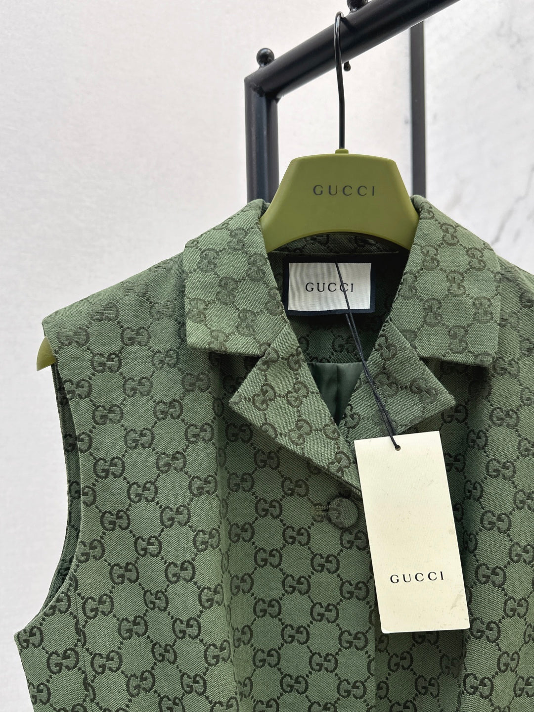 Guc 25fw jacquard vest
