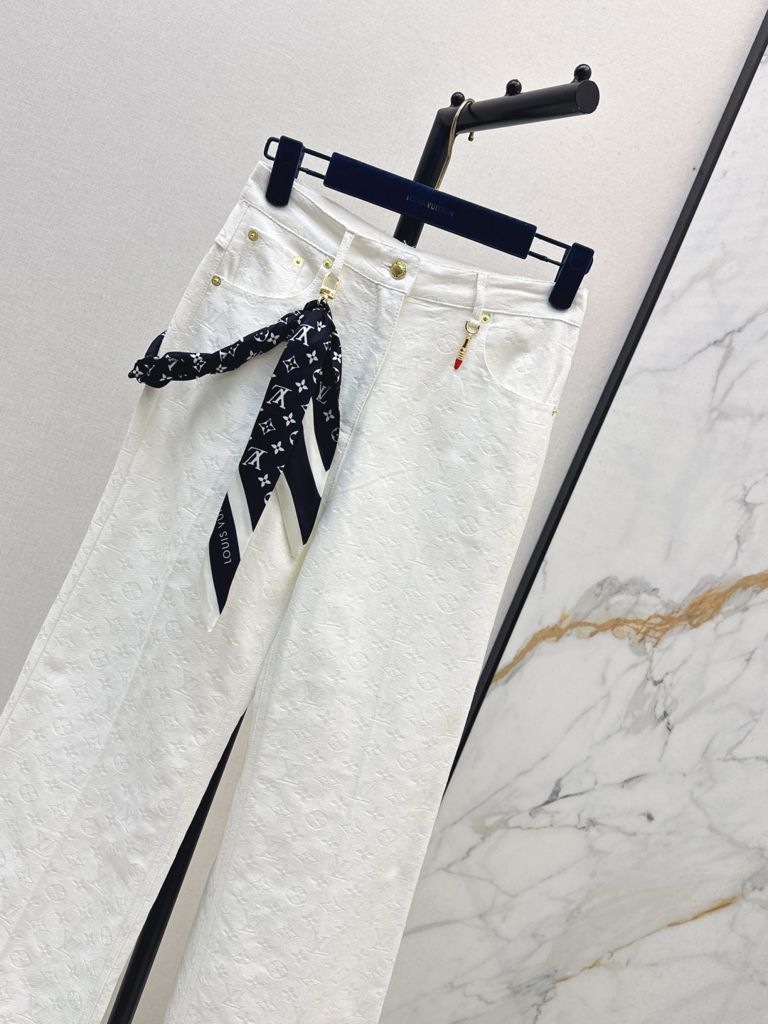 Louis 25fw jacquard jeans