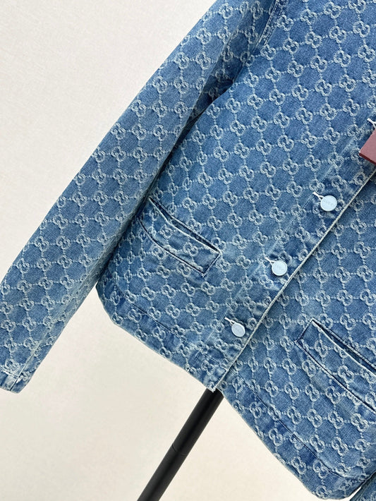 Guc 25fw jacquard jacket