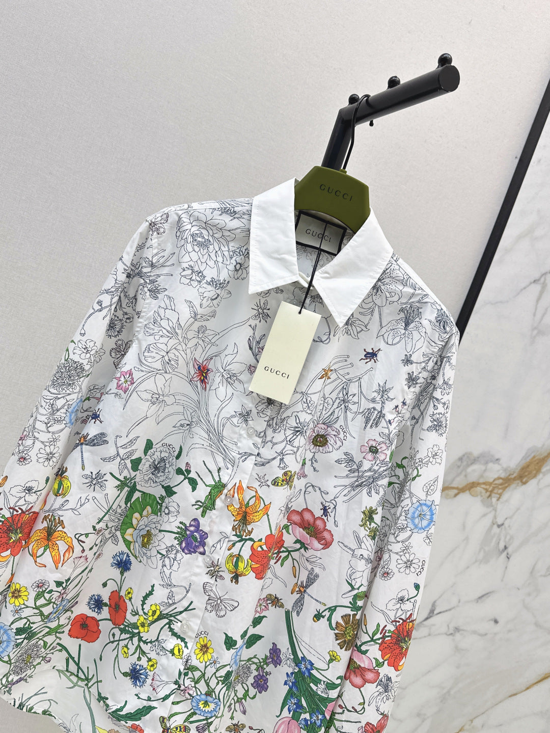 Guc 25ss printed shirt
