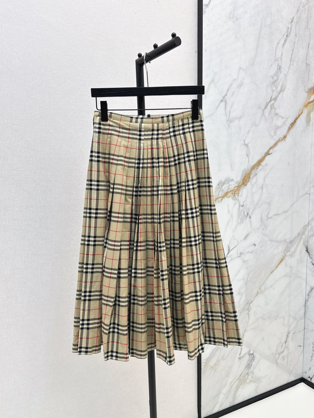 Bur 25fw printed skirt