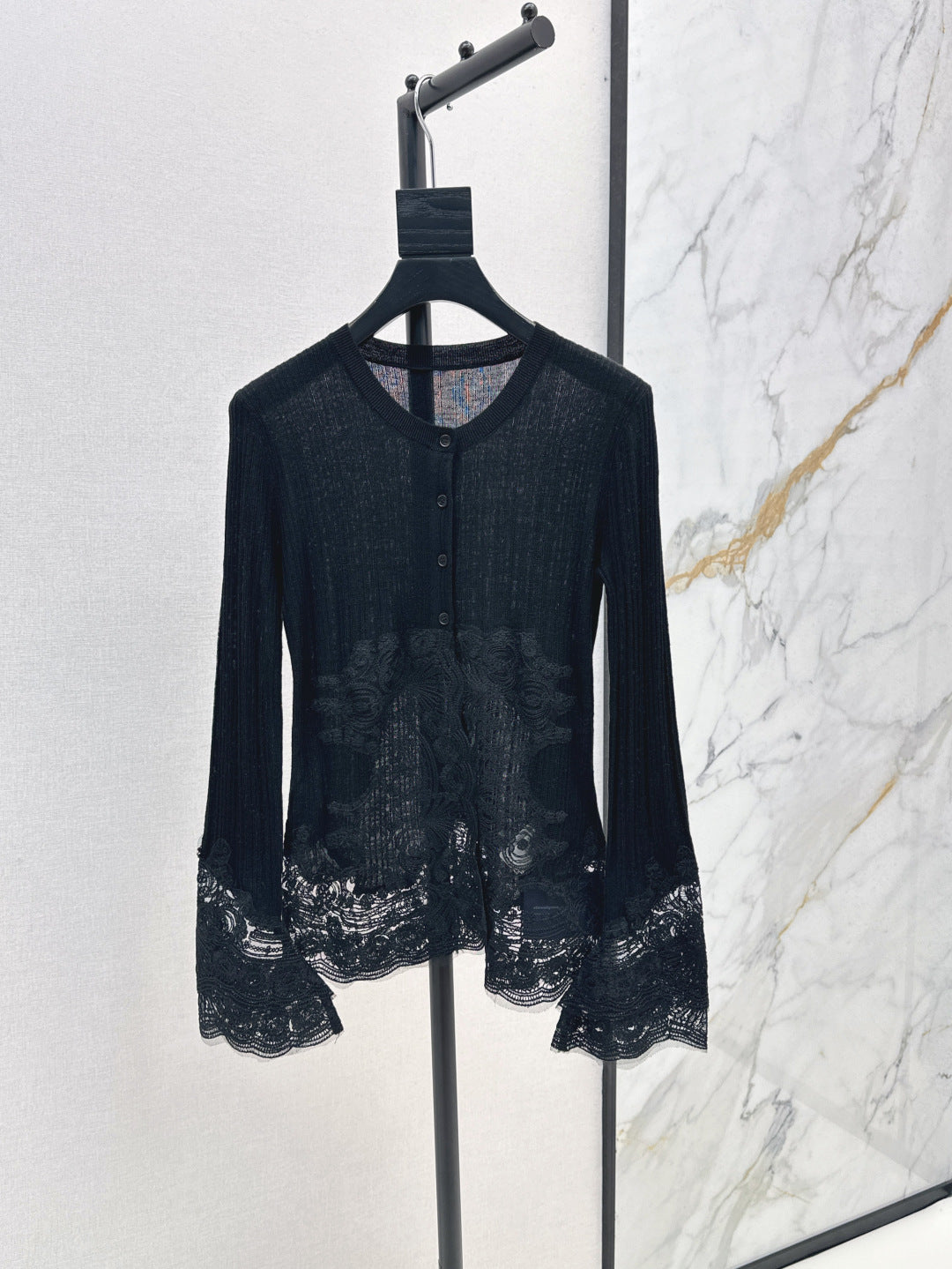 Es 25fw lace cardigan