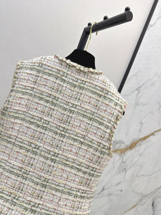 Chan 25fw woven vest