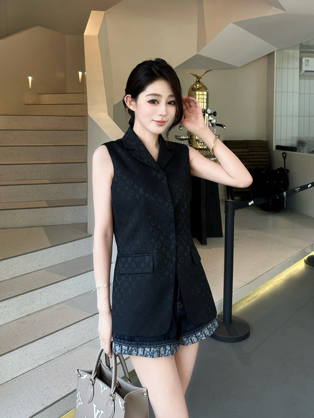 Louis 25ss jacquard vest