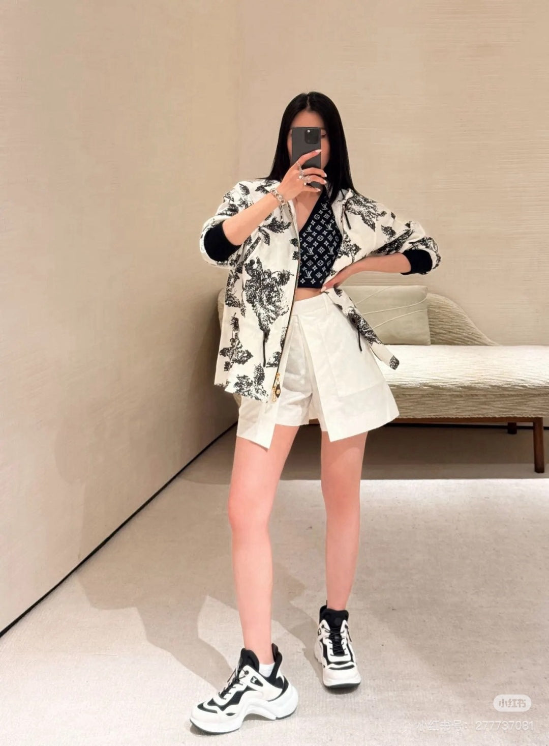 Louis 25ss jacquard short