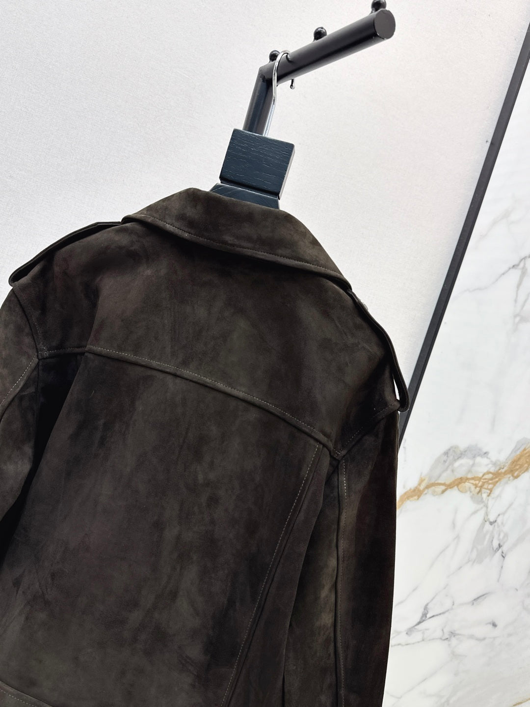 brune 25fw suede jacket