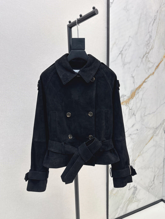 Brune 25fw suede jacket