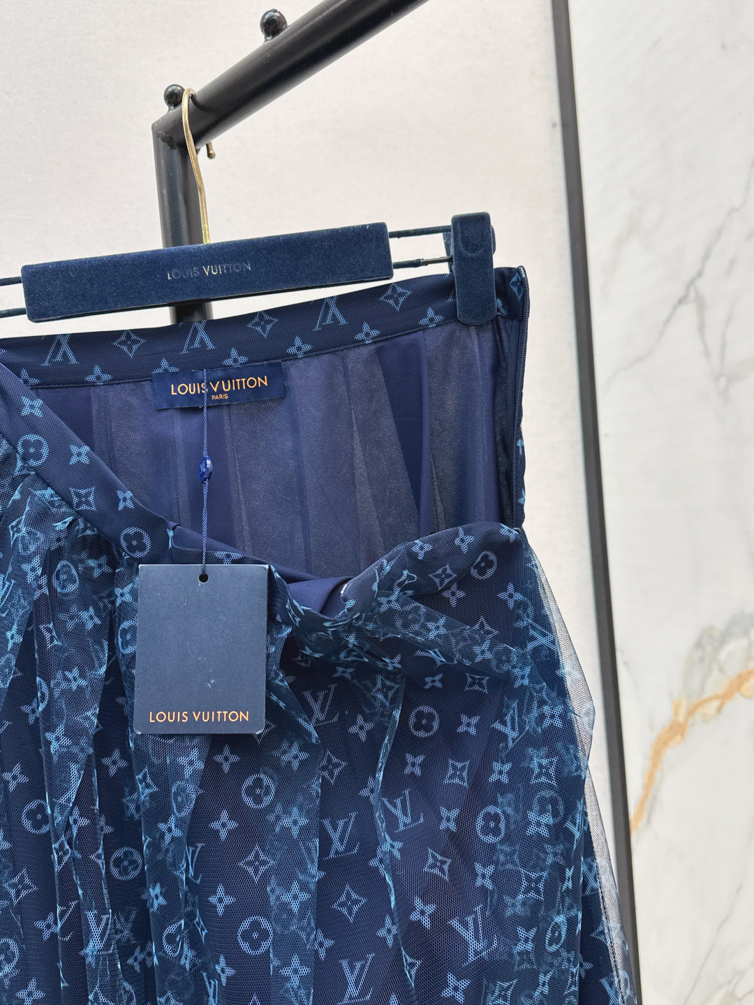 Louis 25ss monogram skirt