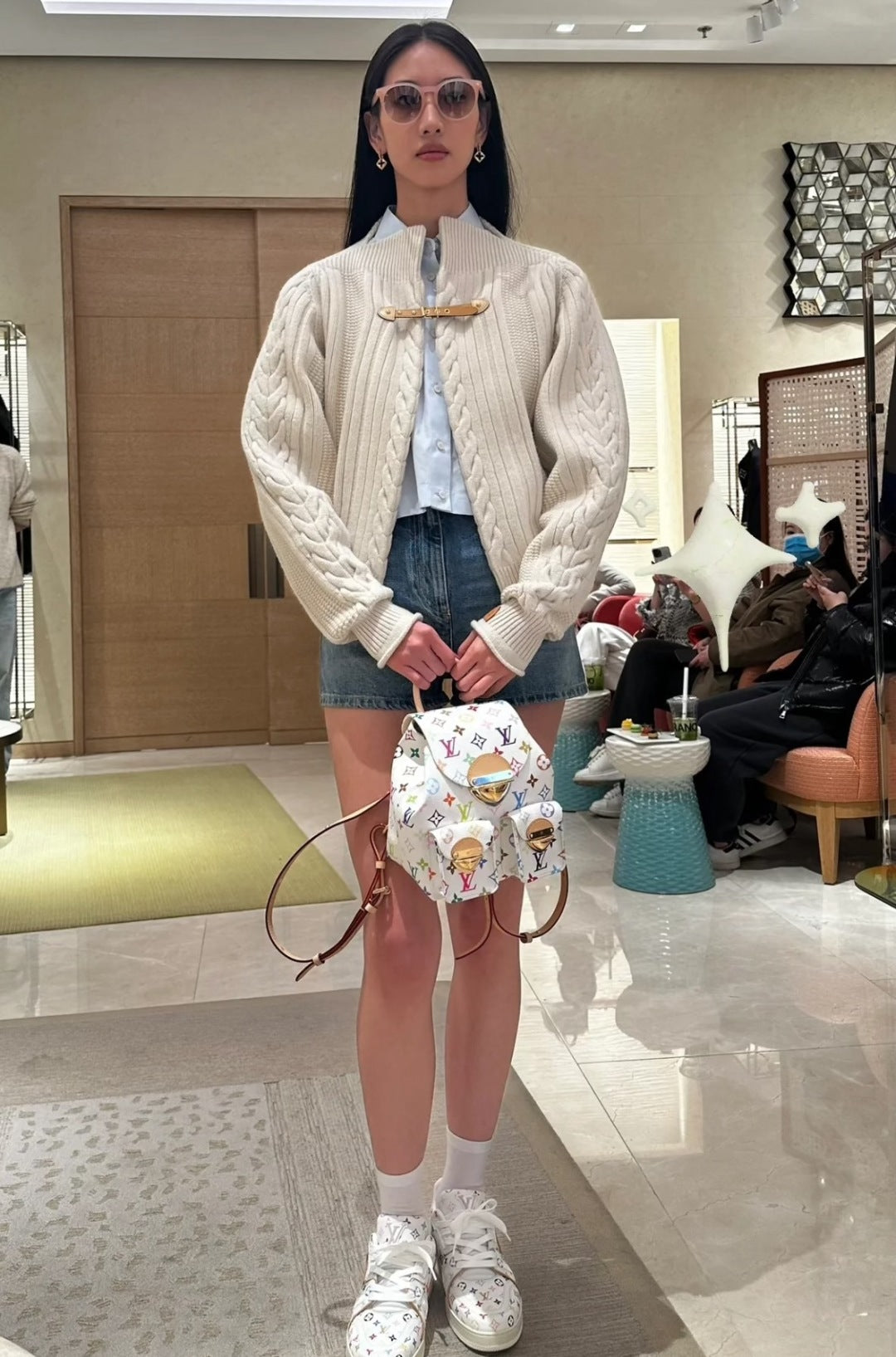 Louis 25fw Cashmere cardigan