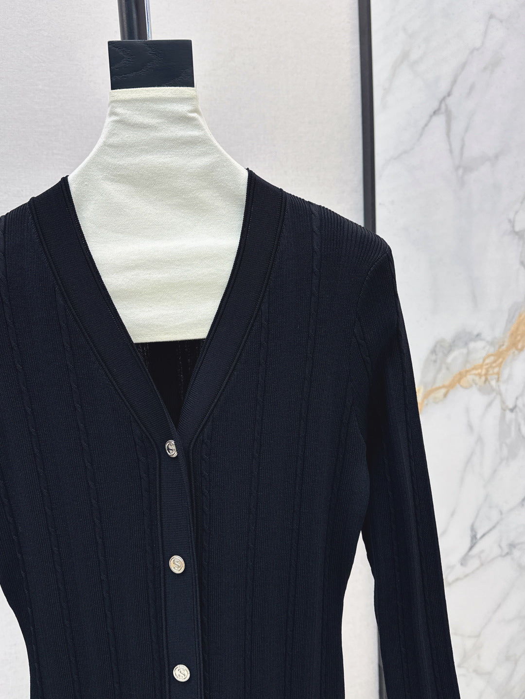 Chan 25fw knitted dress