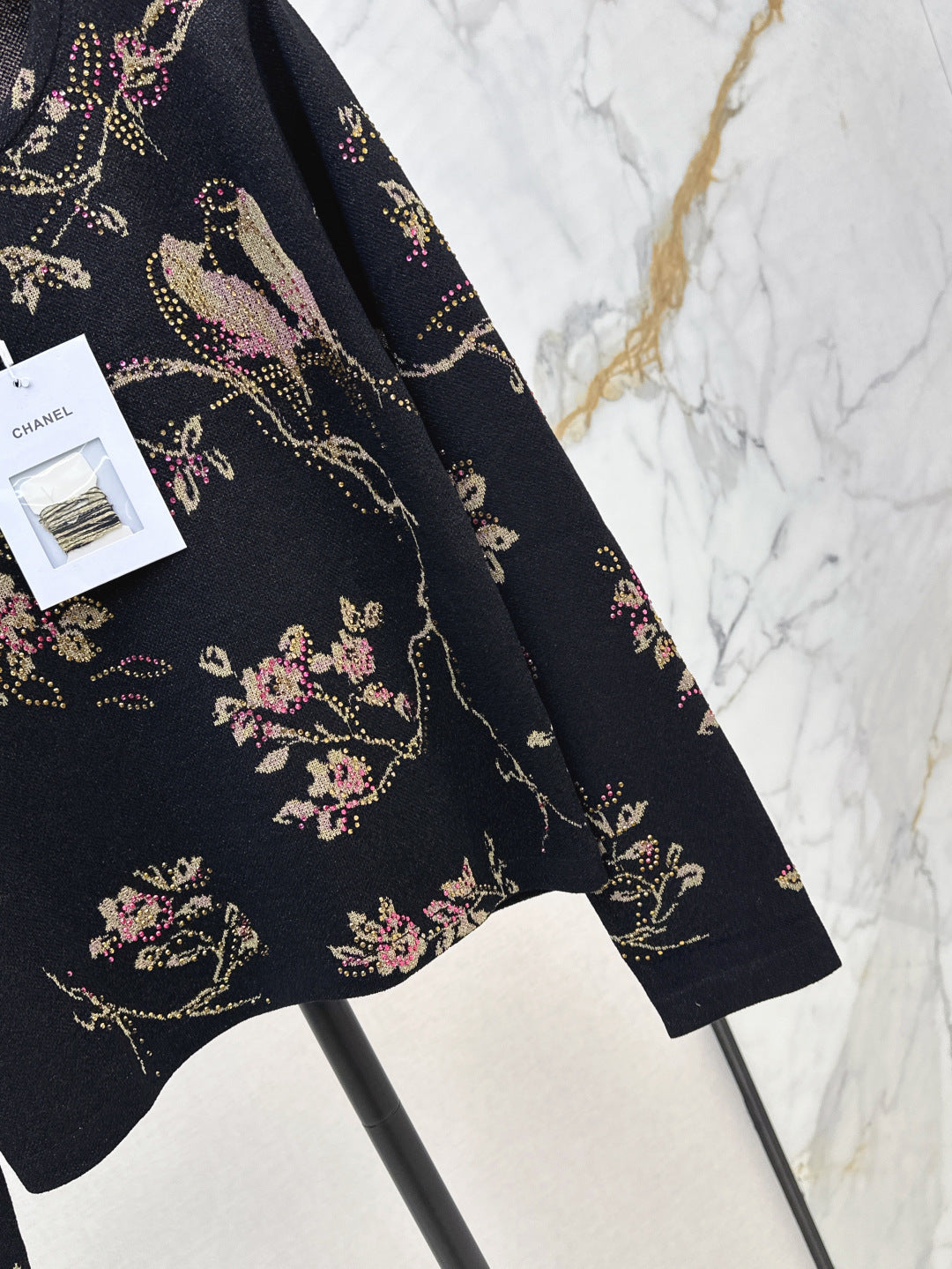 Chan 25fw jacquard sweater