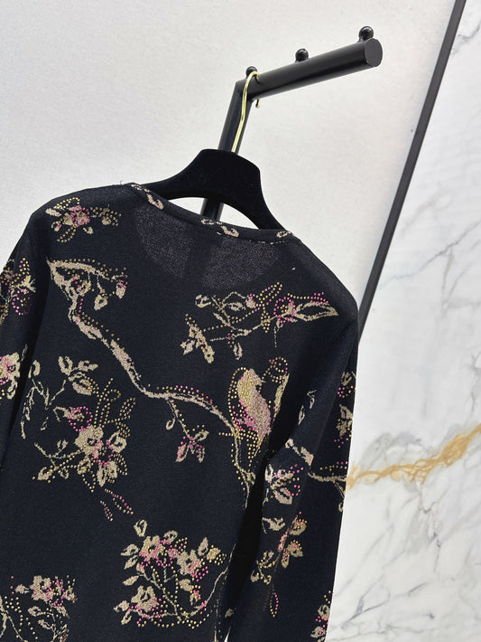 Chan 25fw jacquard sweater